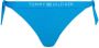 Tommy Hilfiger strik bikinibroekje met ribstructuur blauw - Thumbnail 1