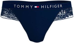 Tommy Hilfiger Underwear Tanga met kanten motief