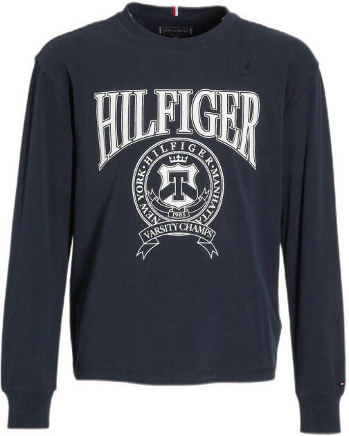 Tommy Hilfiger Shirt met lange mouwen HILFIGER VARSITY TEE L S (1-delig)