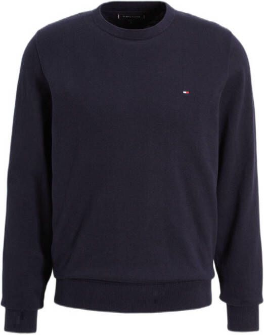 Tommy Hilfiger sweater met logo en borduursels desert sky