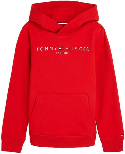 Tommy Hilfiger Essential hoodie rood Ks0Ks00205 X Rood Heren