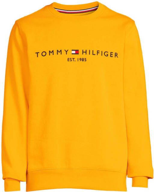 Tommy Hilfiger Veelzijdige en stijlvolle sweatshirt voor heren Orange Heren