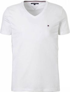 Tommy Hilfiger T-shirt wit v-hals Slim Fit