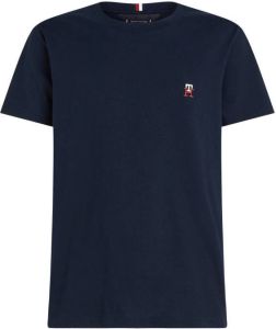 Tommy Hilfiger T-shirt met labelstitching model 'SMALL IMD TEE'
