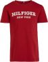 Tommy Hilfiger T-shirt HILFIGER LOGO met logo rood Jongens Katoen Ronde hals 116 - Thumbnail 1