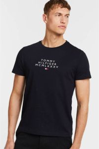 Tommy Hilfiger T-shirt met biologisch katoen desert sky