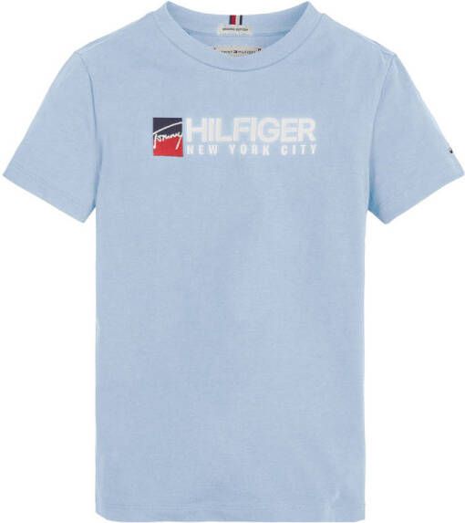 Tommy Hilfiger Kids T-shirt met logostitching model