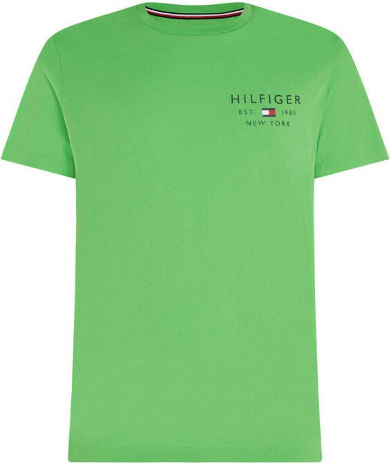 Tommy Hilfiger T-shirt met logo spring lime