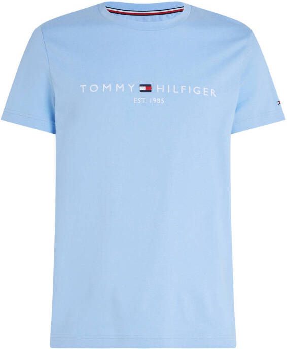 Tommy Hilfiger T-shirt met logo vessel blue