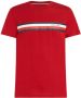 Tommy Hilfiger T-shirt MONOTYPE CHEST STRIPE met logo arizona red - Thumbnail 1