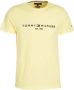 Tommy Hilfiger T-shirt van biologisch katoen lemon twist - Thumbnail 2