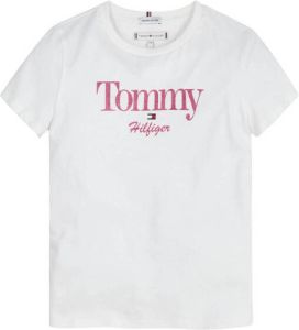 Tommy Hilfiger T-shirts and Polos White Wit Dames
