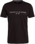 Tommy Hilfiger Core Embroidered Logo T-Shirt Black- Heren Black - Thumbnail 2