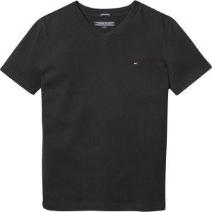 Tommy Hilfiger T-shirt van biologisch katoen zwart