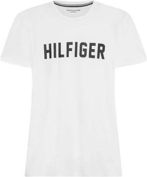 Tommy Hilfiger T-shirt van biologisch katoen met labelprint