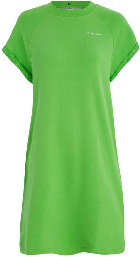Tommy Hilfiger T-shirtjurk groen