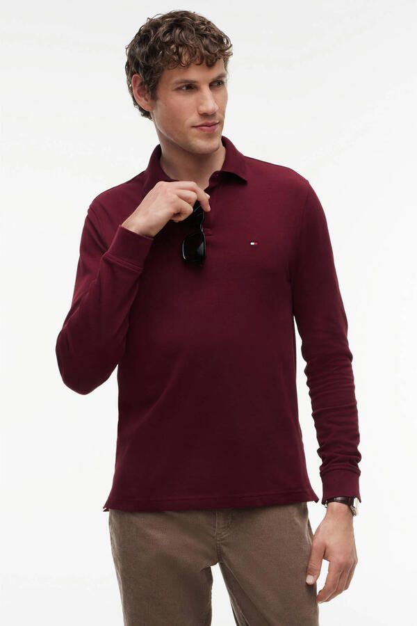 Tommy Hilfiger Poloshirt met lange mouwen 1985 REGULAR LS POLO - Foto 3