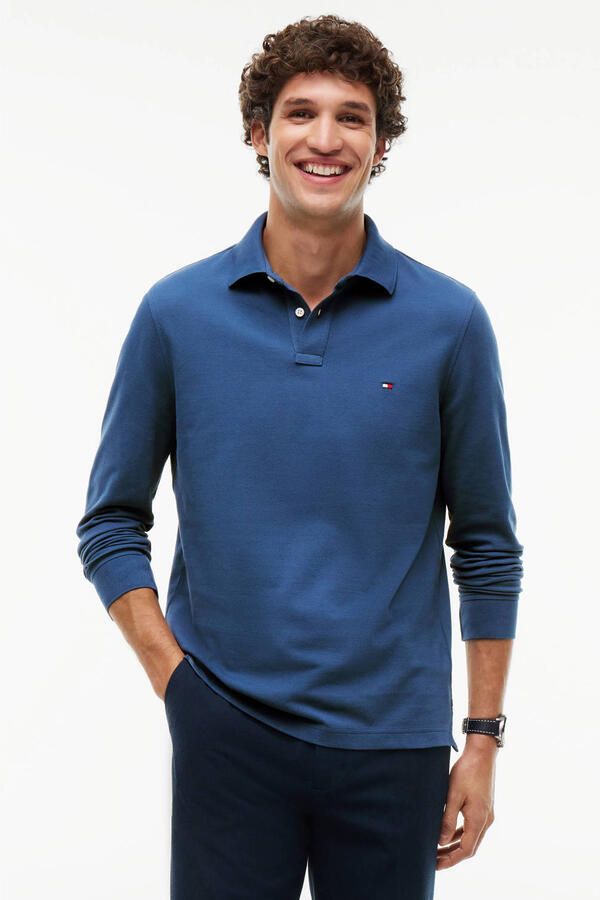 Tommy Hilfiger Poloshirt met lange mouwen 1985 REGULAR LS POLO - Foto 3