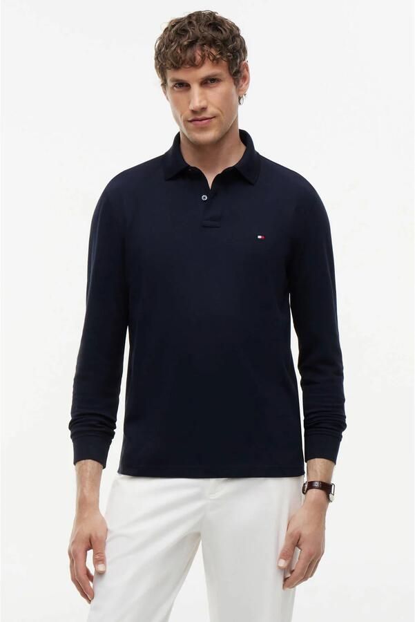 Tommy Hilfiger Polo Shirt Lange Mouw 1985 REGULAR LS POLO MW0MW20183 - Foto 2