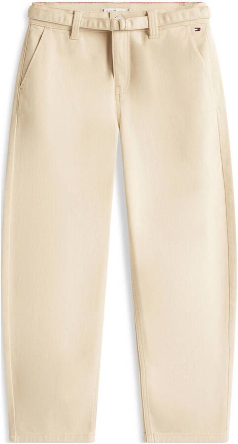 Tommy Hilfiger barrel casual broek beige