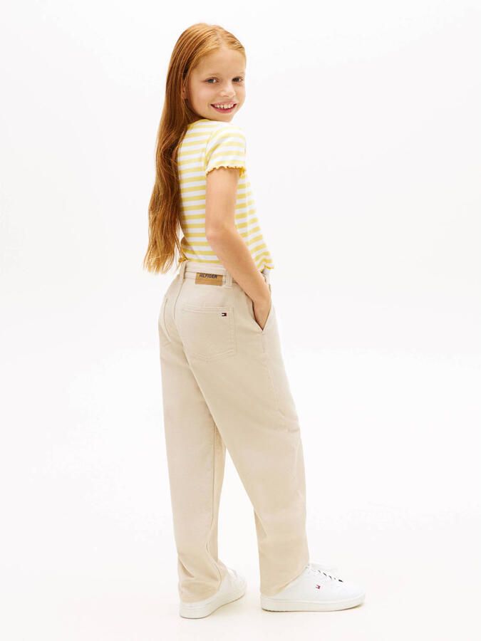 Tommy Hilfiger barrel casual broek beige - Foto 2