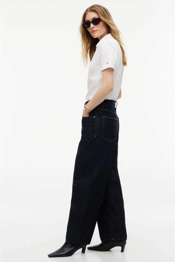 Tommy Hilfiger barrel jeans donkerblauw - Foto 3