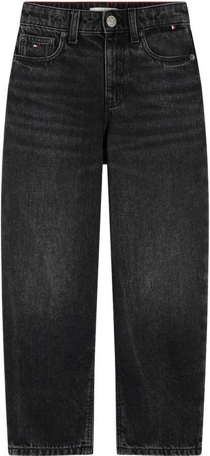 Tommy Hilfiger barrel jeans zwart