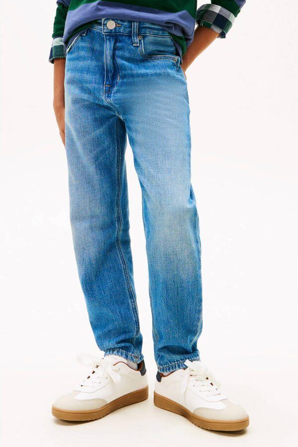 Tommy Hilfiger barrel  waist tapered jeans medium blue denim - Foto 2