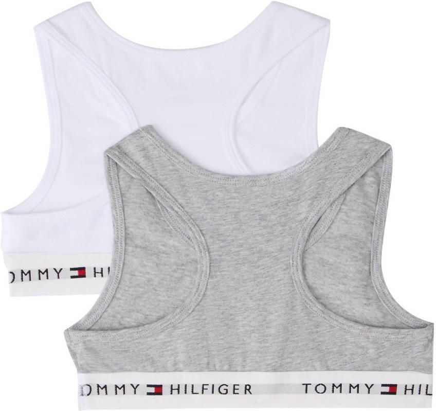 Tommy Hilfiger Underwear Tiener-bh 2 PK BRALETTE met elastische band in 2-pack (set 2 stuks)