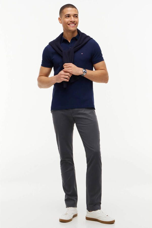 Tommy Hilfiger Chino met labeldetail model 'CORE BLEECKER 1985'