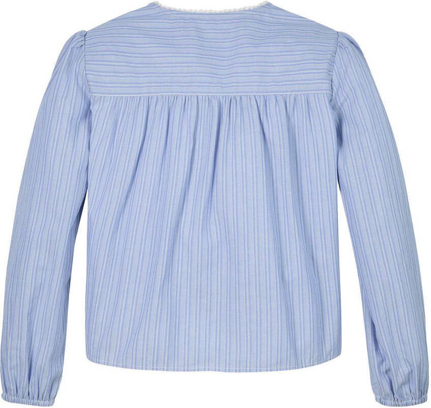 Tommy Hilfiger blouse blauw - Foto 2