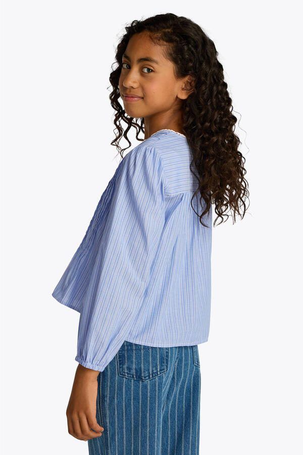 Tommy Hilfiger blouse blauw - Foto 3