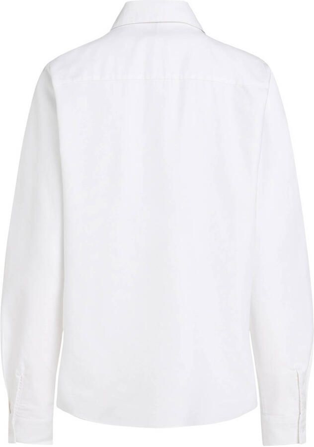 Tommy Hilfiger Overhemdblouse OXFORD RELAXED FIT SHIRT met blousekraag en borduursel - Foto 2