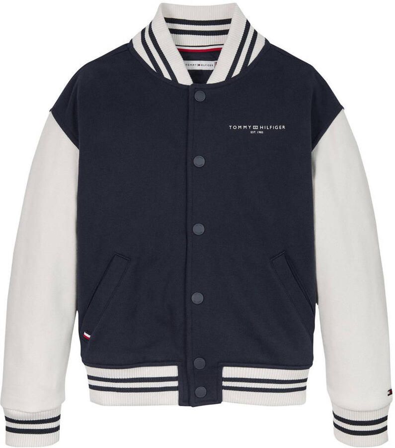 Tommy Hilfiger Sweatvest U MINI CORP LOGO BOMBER met contrasterende mouwen met logo-opdruk - Foto 2