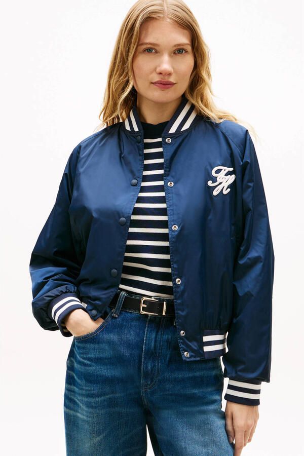 Tommy Hilfiger bomberjack marineblauw - Foto 3