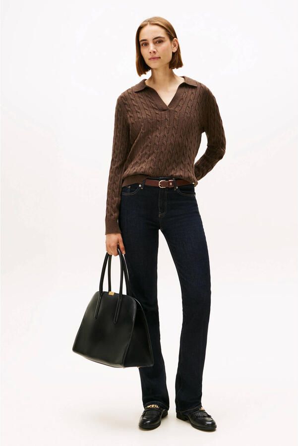 Tommy Hilfiger Relaxed fit bootcut jeans van katoenmix - Foto 2
