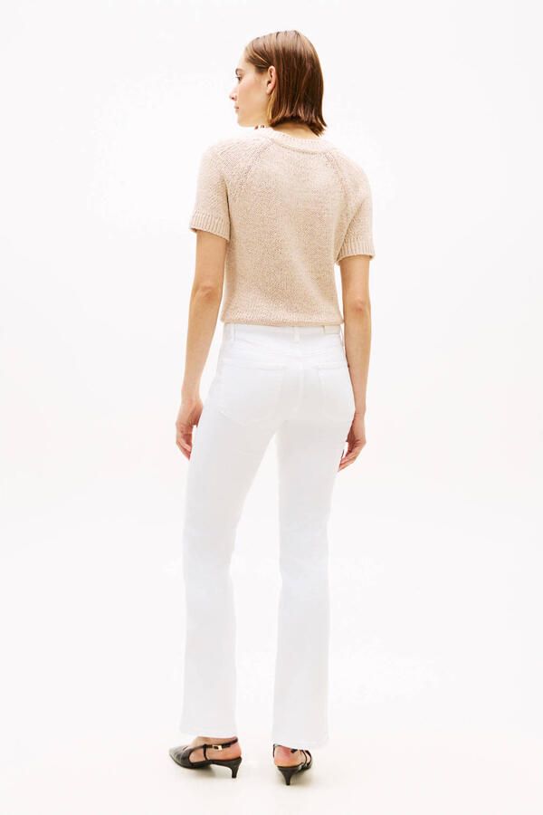 Tommy Hilfiger bootcut jeans wit - Foto 2