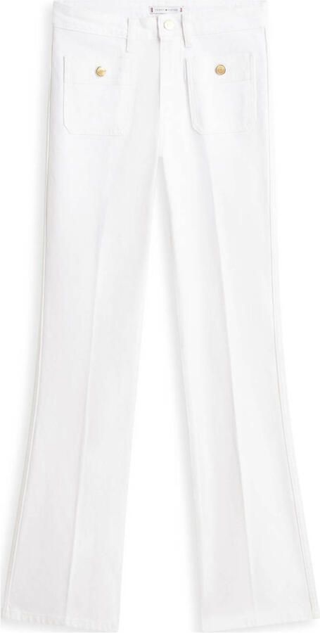 Tommy Hilfiger bootcut jeans wit