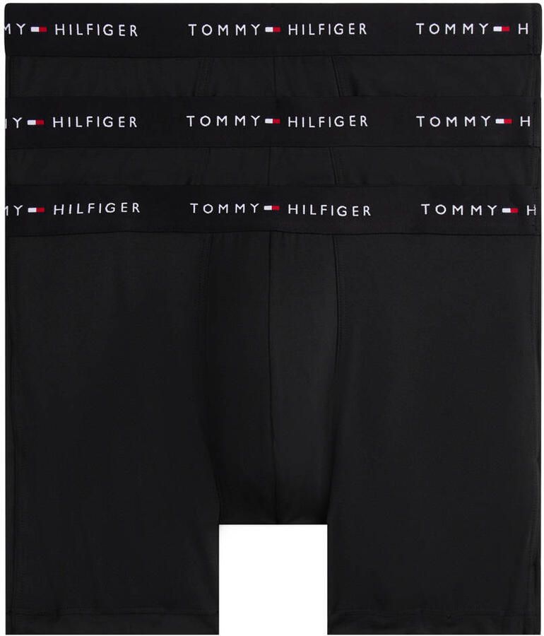 Tommy Hilfiger Regular fit boxershort met label in band in een set van3 stuks - Foto 3