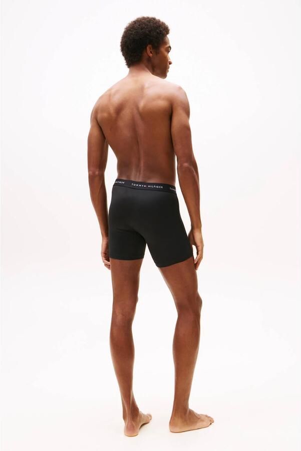 Tommy Hilfiger Regular fit boxershort met label in band in een set van3 stuks - Foto 1