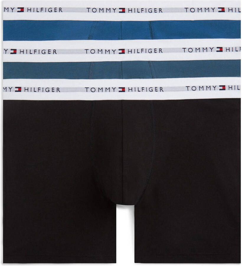 Tommy Hilfiger Trunks van katoenmix in 3-pack