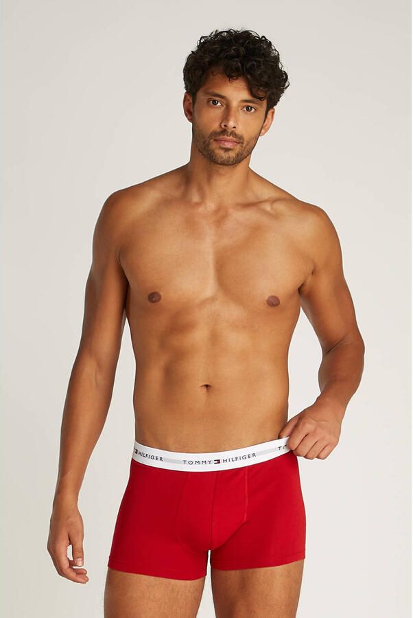 Tommy Hilfiger Underwear Boxershort 5P TRUNK met logoband (5 stuks Set van 5)