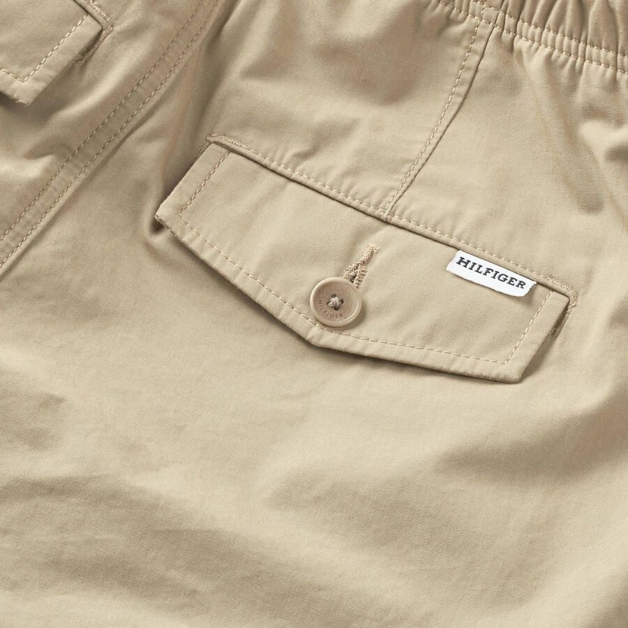 Tommy Hilfiger broek met logo beige Jongens Katoen Logo 128 - Foto 2