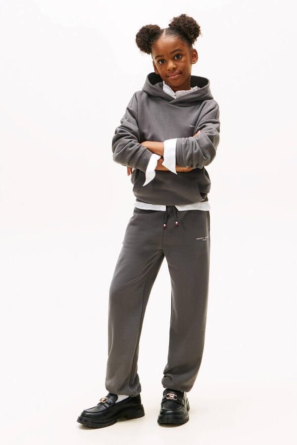 Tommy Hilfiger Mini Corp Fleece Joggers Junior Grijs Kind Grijs