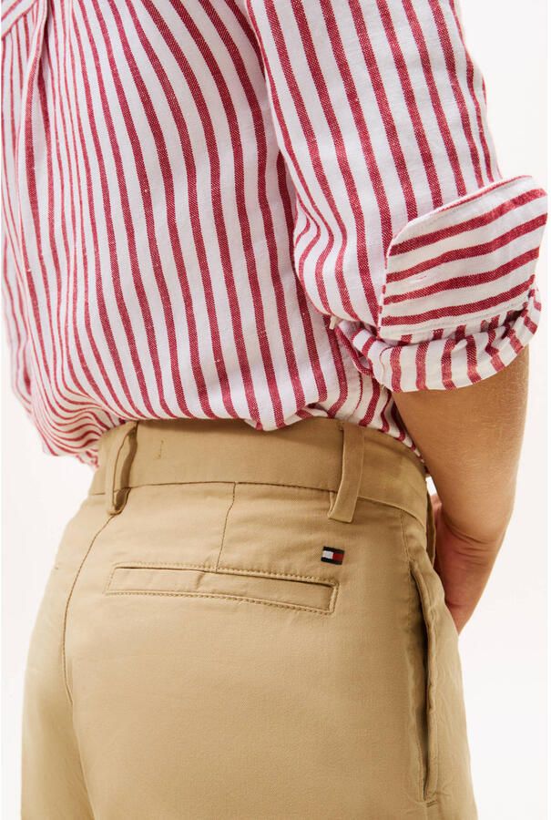 Tommy Hilfiger Chino PLEATED CHINO PANT voor kinderen tot 16 jaar met plooien