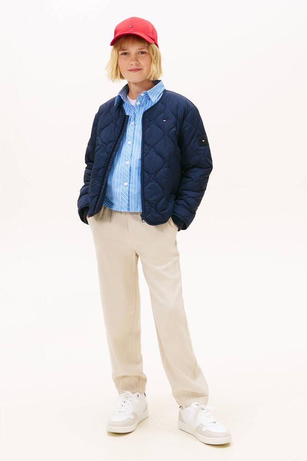 Tommy Hilfiger casual broek beige - Foto 3