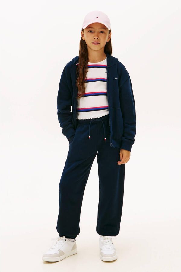 Tommy Hilfiger casual broek donkerblauw - Foto 2