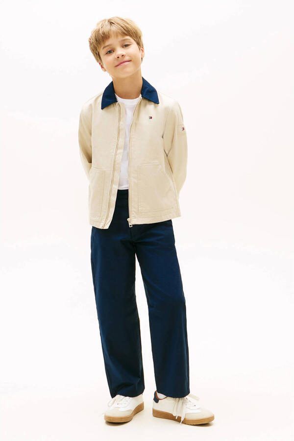 Tommy Hilfiger casual broek donkerblauw - Foto 2