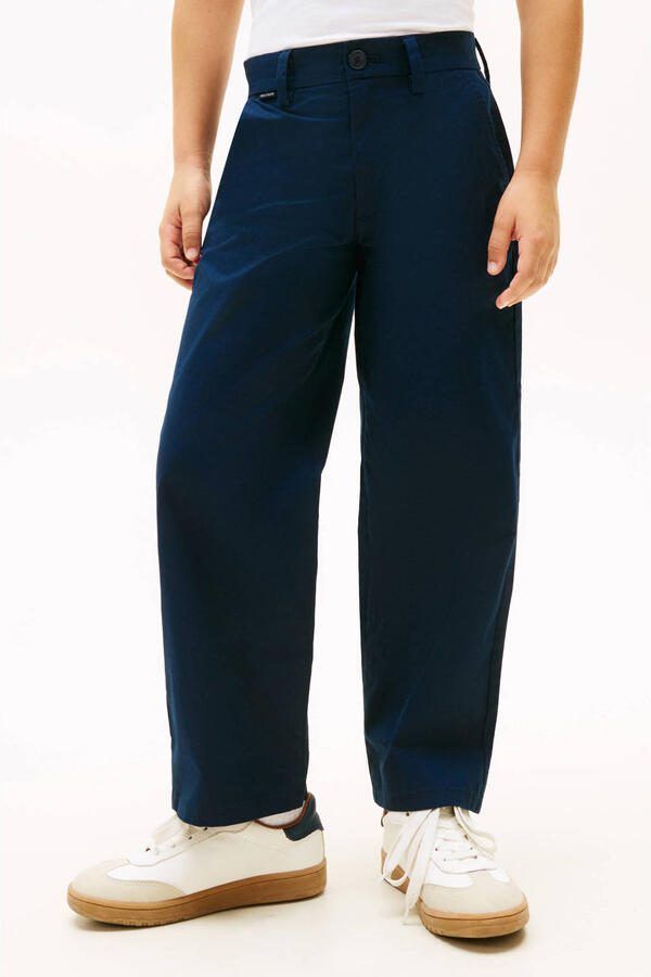 Tommy Hilfiger casual broek donkerblauw - Foto 3