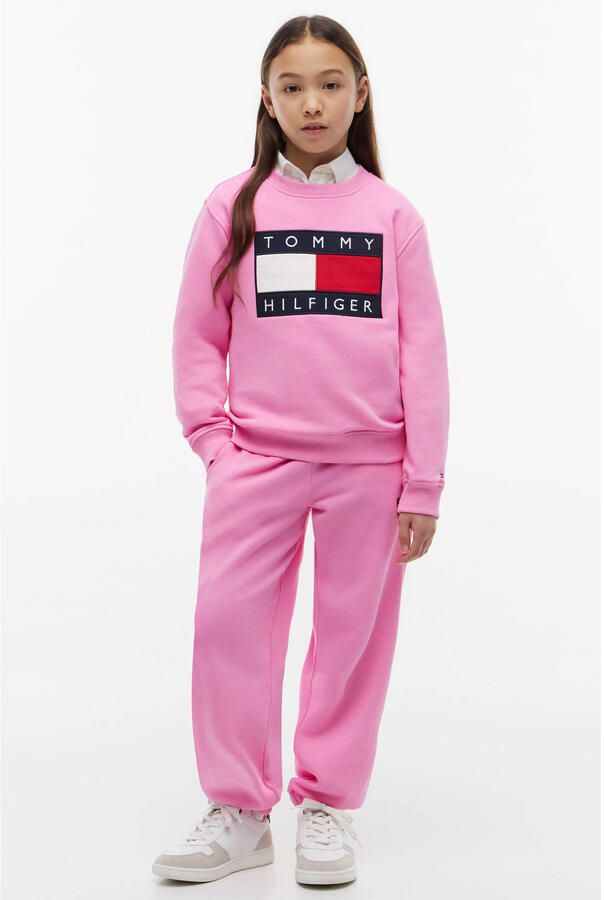 Tommy Hilfiger casual broek roze - Foto 2